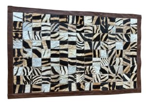 Zebra Patch Rug