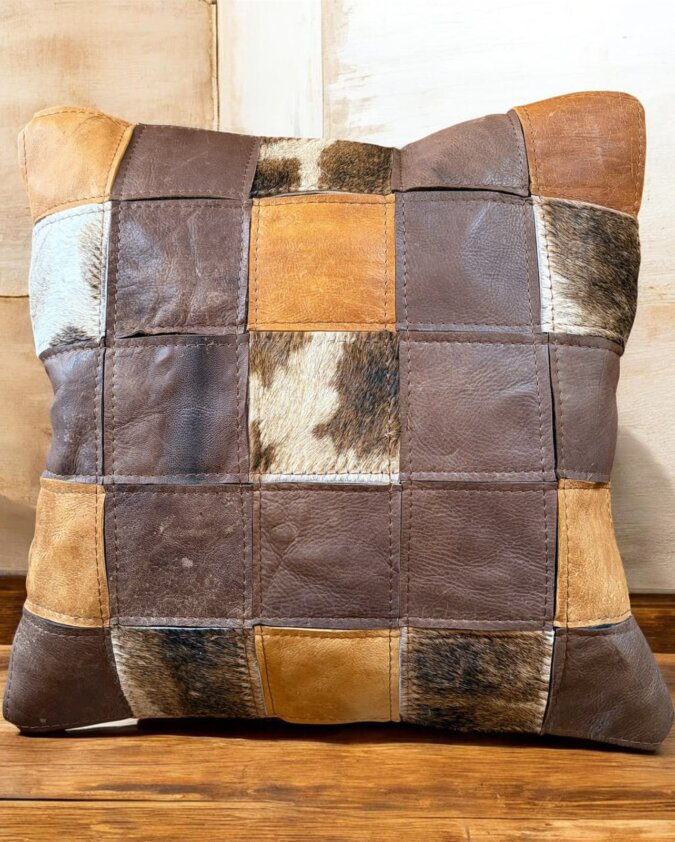 Giraffe Patch Cushion