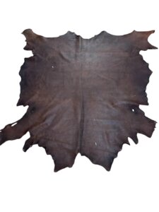 Brown Blue Wildebeest Leather