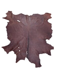 Red Blue Wildebeest Leather