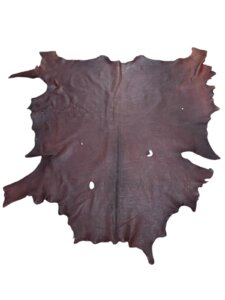 Red Blue Wildebeest Leather