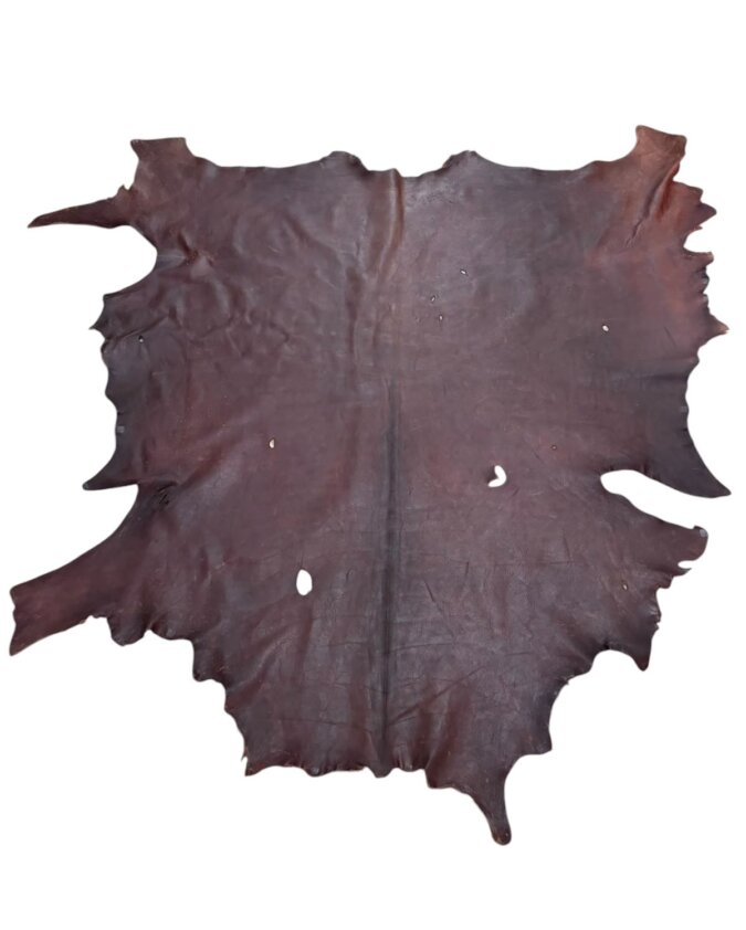 Red Blue Wildebeest Leather